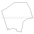 Census Tract 7010.04, Montgomery County, Maryland (Light Gray Border)
