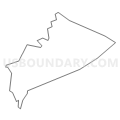 Census Tract 7013.03, Montgomery County, Maryland (Light Gray Border)