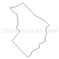 Census Tract 7008.26, Montgomery County, Maryland (Light Gray Border)