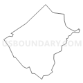 Census Tract 6012.01, Howard County, Maryland (Light Gray Border)