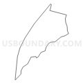 Census Tract 4143, Norfolk County, Massachusetts (Light Gray Border)