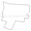 Census Tract 9231, Berkshire County, Massachusetts (Light Gray Border)