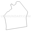 Census Tract 5401.02, Plymouth County, Massachusetts (Light Gray Border)