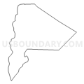 Census Tract 6161, Bristol County, Massachusetts (Light Gray Border)