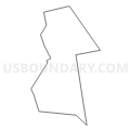 Census Tract 5212.02, Plymouth County, Massachusetts (Light Gray Border)