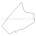 Census Tract 5302, Plymouth County, Massachusetts (Light Gray Border)