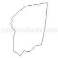 Census Tract 4431.01, Norfolk County, Massachusetts (Light Gray Border)