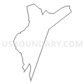 Census Tract 8223, Hampshire County, Massachusetts (Light Gray Border)