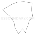 Census Tract 2605, Essex County, Massachusetts (Light Gray Border)