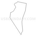 Census Tract 2084, Essex County, Massachusetts (Light Gray Border)