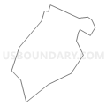 Census Tract 2047.02, Essex County, Massachusetts (Light Gray Border)