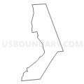 Census Tract 7352, Worcester County, Massachusetts (Light Gray Border)