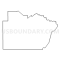 Census Tract 9705, Arenac County, Michigan (Light Gray Border)