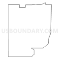 Census Tract 9706, Newaygo County, Michigan (Light Gray Border)