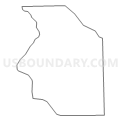 Census Tract 122.02, Kent County, Michigan (Light Gray Border)