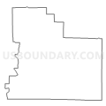 Census Tract 9504, Otsego County, Michigan (Light Gray Border)