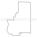 Census Tract 9701, Roscommon County, Michigan (Light Gray Border)