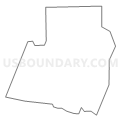 Census Tract 8311, Monroe County, Michigan (Light Gray Border)