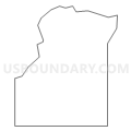 Census Tract 101.08, Clinton County, Michigan (Light Gray Border)