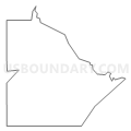 Census Tract 23, Berrien County, Michigan (Light Gray Border)