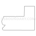 Census Tract 9509, Ogemaw County, Michigan (Light Gray Border)