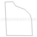 Census Tract 1753, Oakland County, Michigan (Light Gray Border)