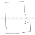 Census Tract 1401, Oakland County, Michigan (Light Gray Border)