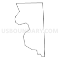 Census Tract 4108, Washtenaw County, Michigan (Light Gray Border)