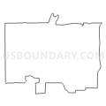 Census Tract 9504, Crow Wing County, Minnesota (Light Gray Border)