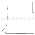 Census Tract 4601, Traverse County, Minnesota (Light Gray Border)