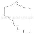 Census Tract 703.04, Washington County, Minnesota (Light Gray Border)