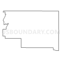 Census Tract 9501, Pine County, Minnesota (Light Gray Border)