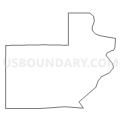 Census Tract 9800, Hennepin County, Minnesota (Light Gray Border)