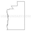 Census Tract 301.04, Clay County, Minnesota (Light Gray Border)