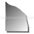 Census Tract 605.08, Dakota County, Minnesota (Gray Gradient Fill with Shadow)