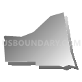 Census Tract 604.02, Dakota County, Minnesota (Gray Gradient Fill with Shadow)