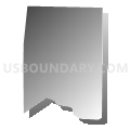 Census Tract 507.11, Anoka County, Minnesota (Gray Gradient Fill with Shadow)