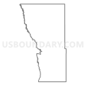 Census Tract 9501, Wilkin County, Minnesota (Light Gray Border)