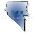 Census Tract 506.09, Anoka County, Minnesota (Radial Fill with Shadow)