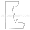 Census Tract 9602, Grundy County, Missouri (Light Gray Border)