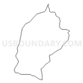 Census Tract 7001.07, Jefferson County, Missouri (Light Gray Border)