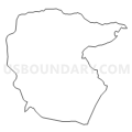 Census Tract 7010, Jefferson County, Missouri (Light Gray Border)