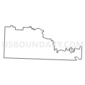 Census Tract 9504, Henry County, Missouri (Light Gray Border)