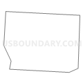 Census Tract 119, Jackson County, Missouri (Light Gray Border)