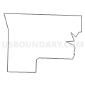 Census Tract 186, Jackson County, Missouri (Light Gray Border)