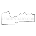 Census Tract 8803, Maries County, Missouri (Light Gray Border)