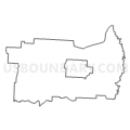 Census Tract 9603, Johnson County, Missouri (Light Gray Border)