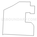 Census Tract 9604, Johnson County, Missouri (Light Gray Border)
