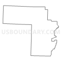 Census Tract 9503, Audrain County, Missouri (Light Gray Border)