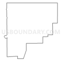 Census Tract 9603, Carroll County, Missouri (Light Gray Border)